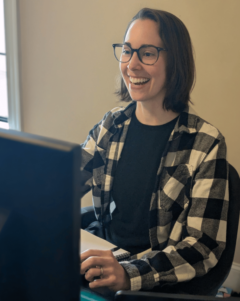 Brittany coaches client